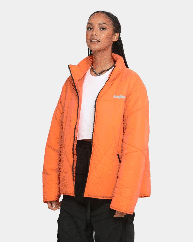 Loiter Reflective Spectrum Puffer Jacket V2 Neon Orange