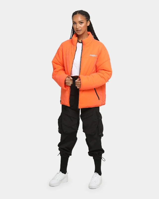 Loiter Reflective Spectrum Puffer Jacket V2 Neon Orange