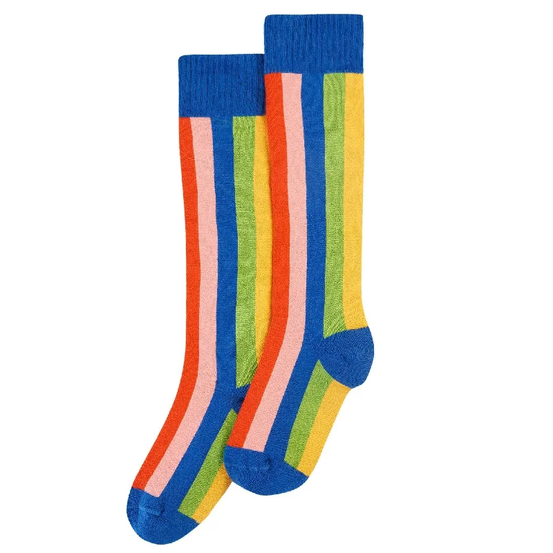 Retro Happy Brilliant Boot Socks -2 Pack