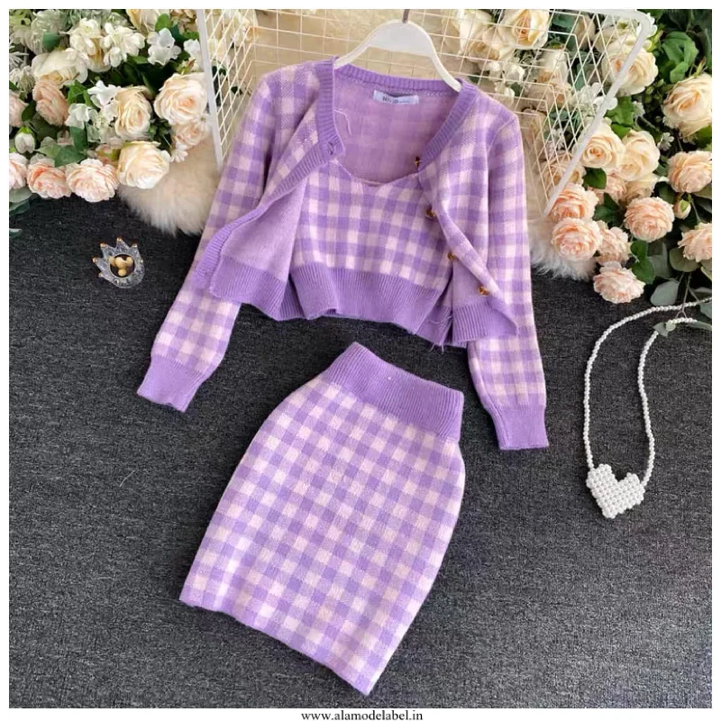 Plaid Coord Set