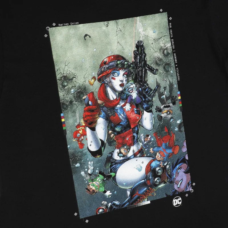 Jim Lee Harley Quinn Black Tee