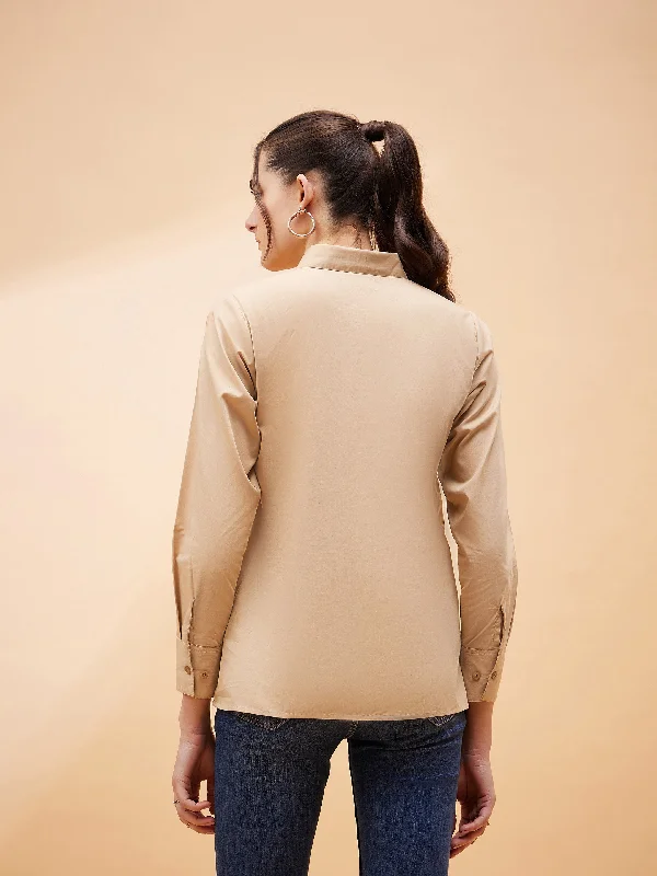 L / Beige / Cotton