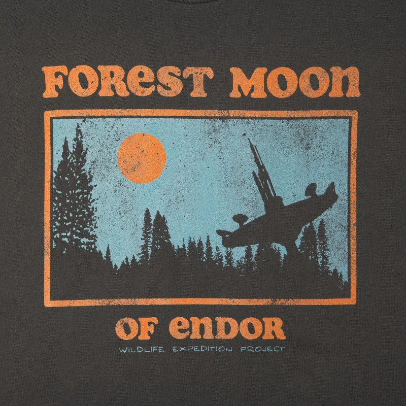 Endor Forest Moon Expedition Charcoal Tee