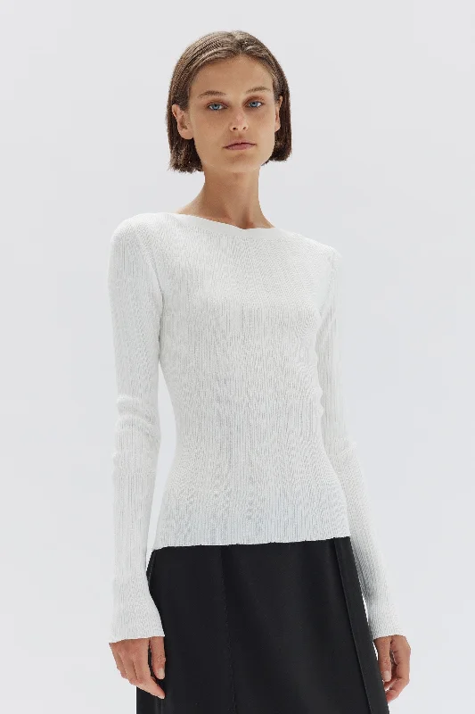 Vienna Knit Long Sleeve Top