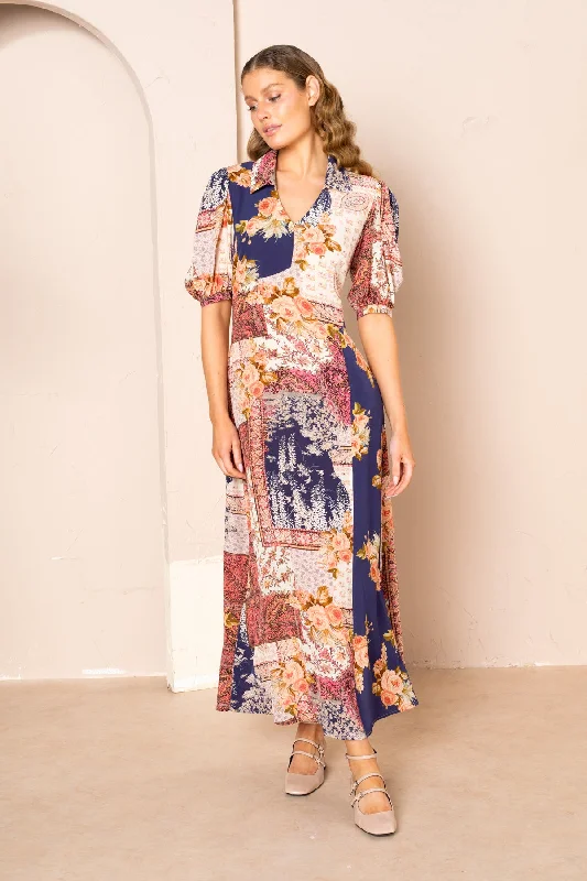 Flora A-Line Maxi Dress